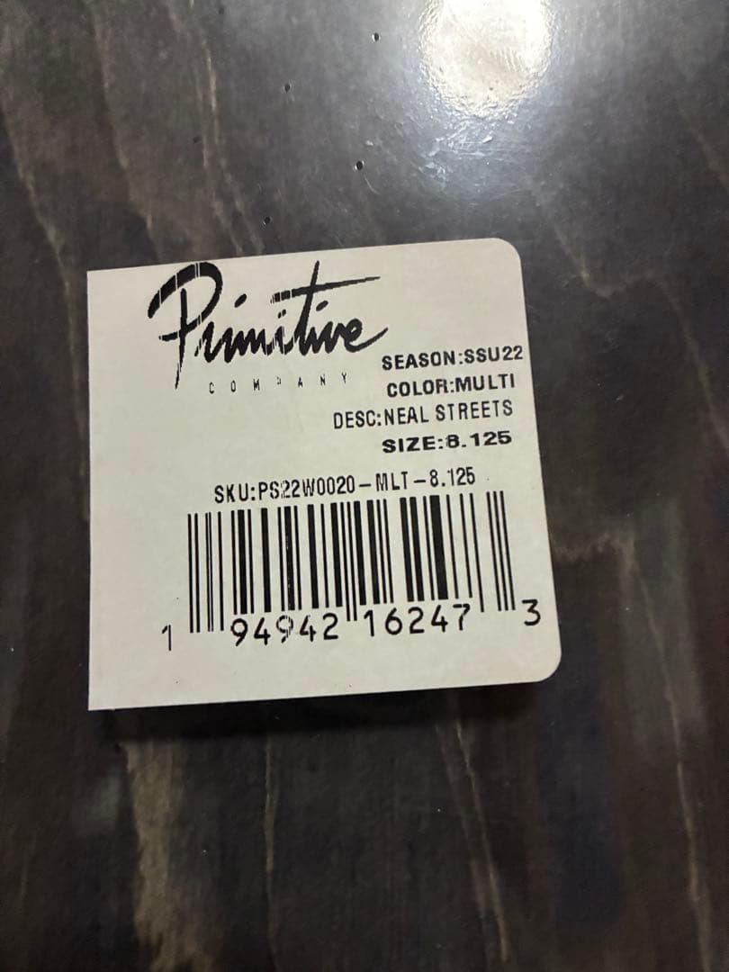 プリミティブ 8.125
