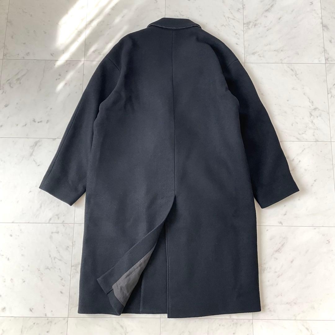 21AW✨エイトン SUPER140 BOUMOU メルトン チェスターコート