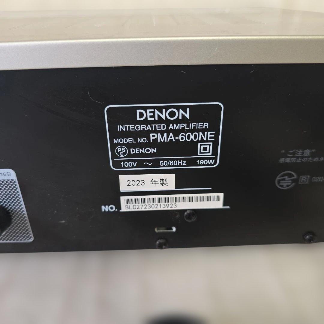 DENON PMA-600NE プリメインアンプ 2023年製