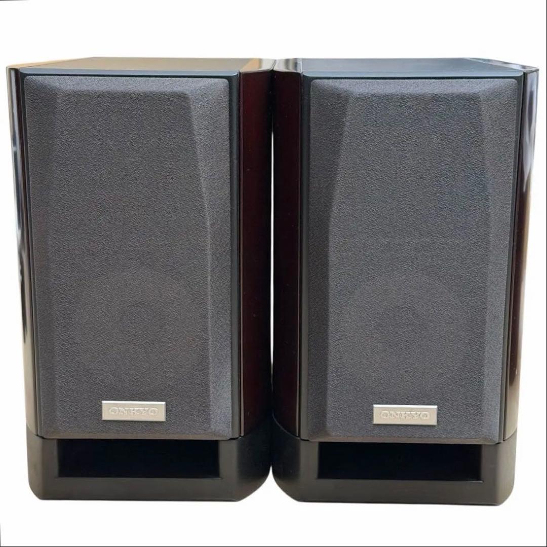 美品 D-112EXT (D) [ペア] ONKYO スピーカー ダークブラウン