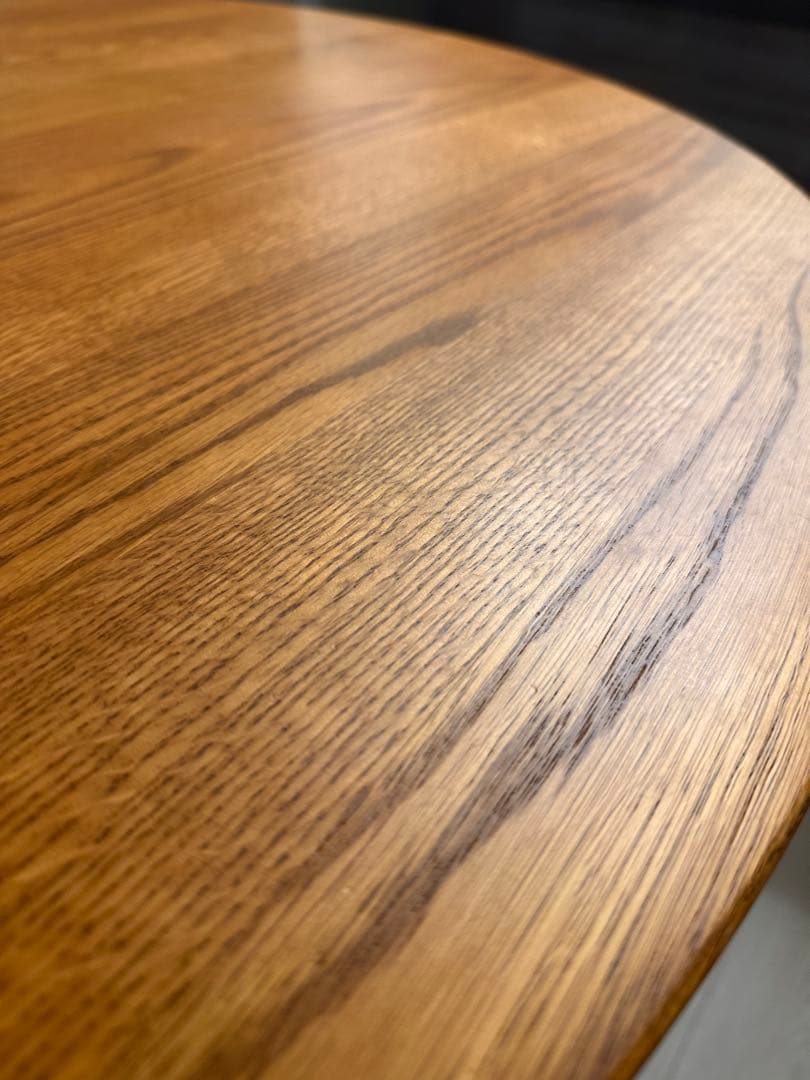 【限定値下げ】unico TOVE ラウンドダイニングテーブルφ1100