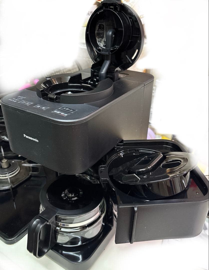 パナソニックコーヒーメーカー・NC-A58-K・一度だけ使用