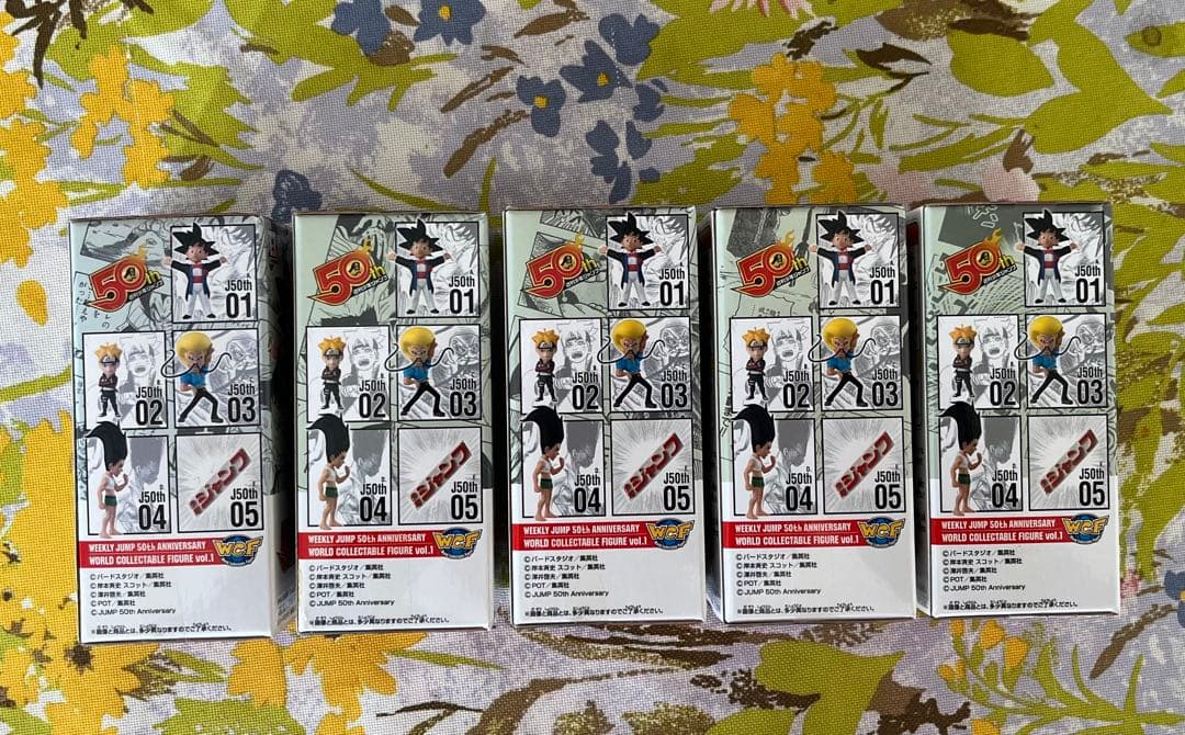 d*g様 【未開封品】ジャンプ50周年ワールドコレクタブルフィギュアvol.1