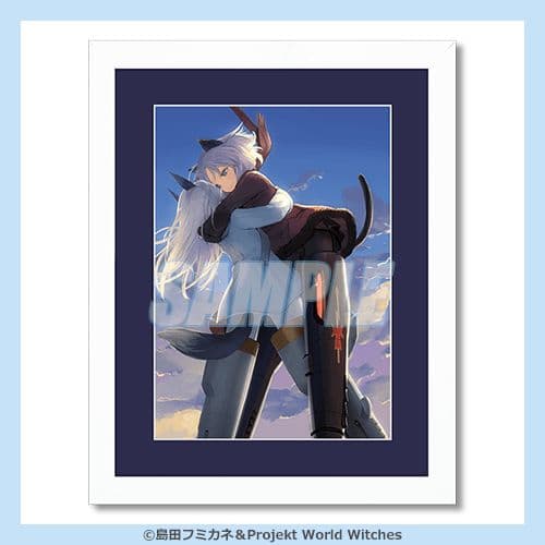 ストライクウィッチーズ　エイラ　サーニャ　複製原画