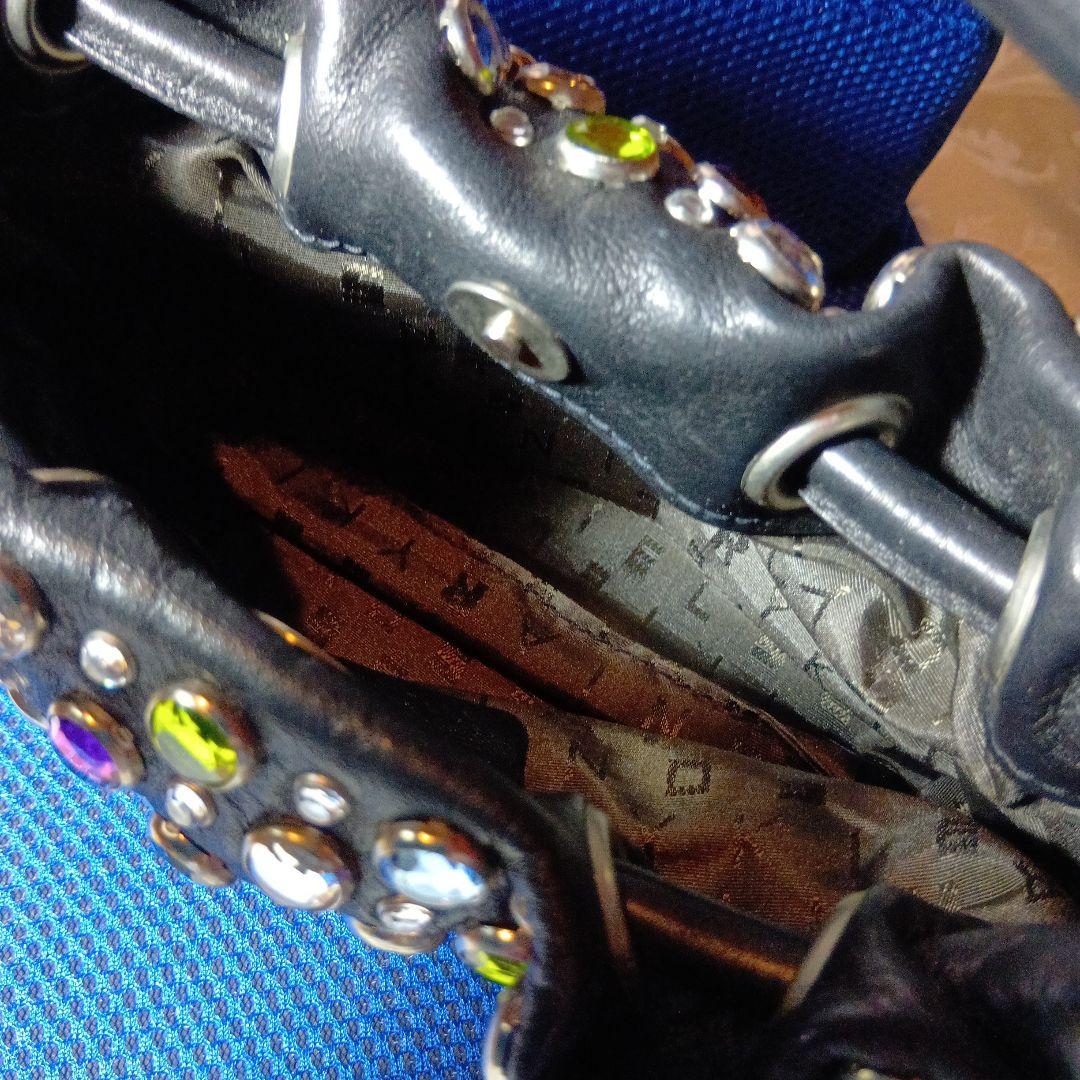 SONIA RYKIEL 黒パーティーバック