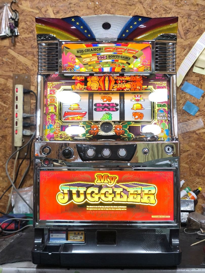 【本州送料込】マイジャグラーIII メダル不要機別途オプション