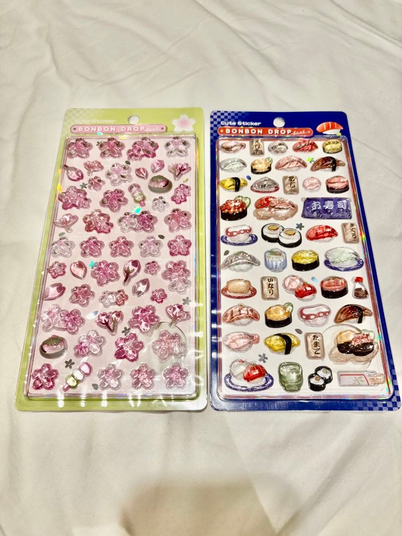 ボンボンドロップシール 和柄 7点セット 国内正規品
