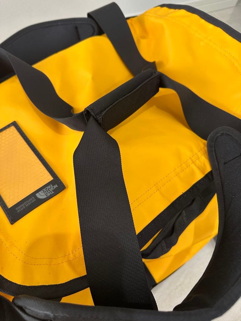 値下げ★THE NORTH FACE イエローダッフルバッグ 71L