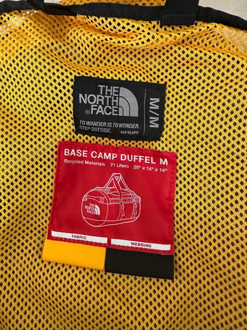 値下げ★THE NORTH FACE イエローダッフルバッグ 71L