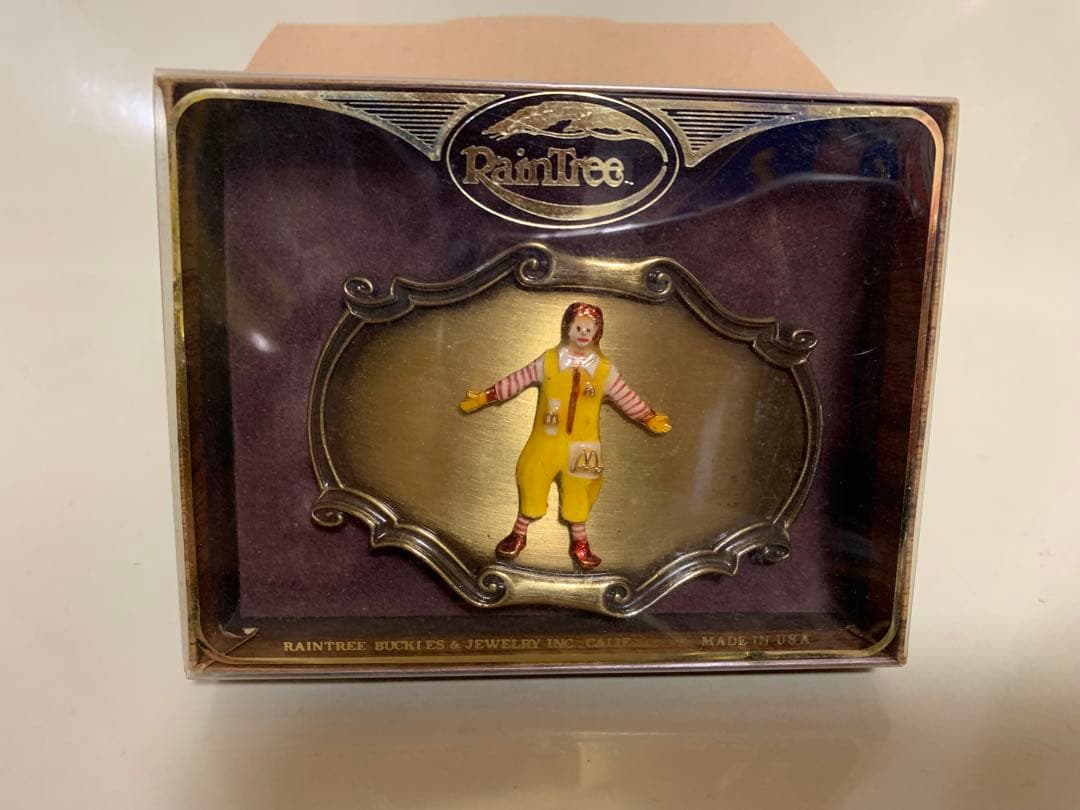 最終値下げ！マクドナルド！バックル！