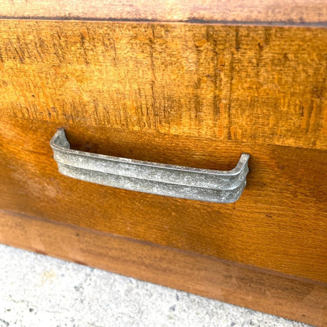 アンティーク ガラス すりガラス 食器棚 飾り棚 昭和レトロ 本棚 キャビネット