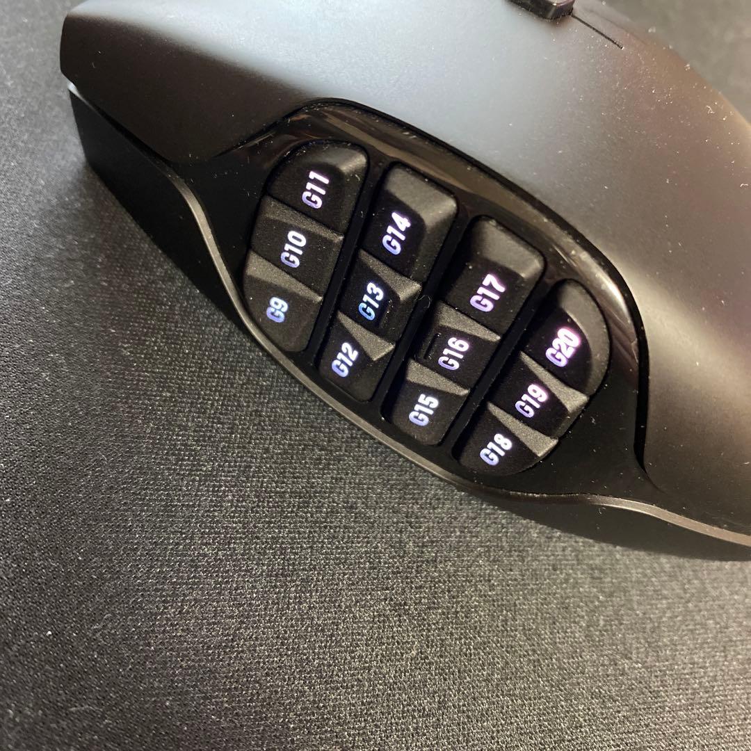 Logicool ロジクール　G600 ゲーミングマウス　有線　動作確認済み