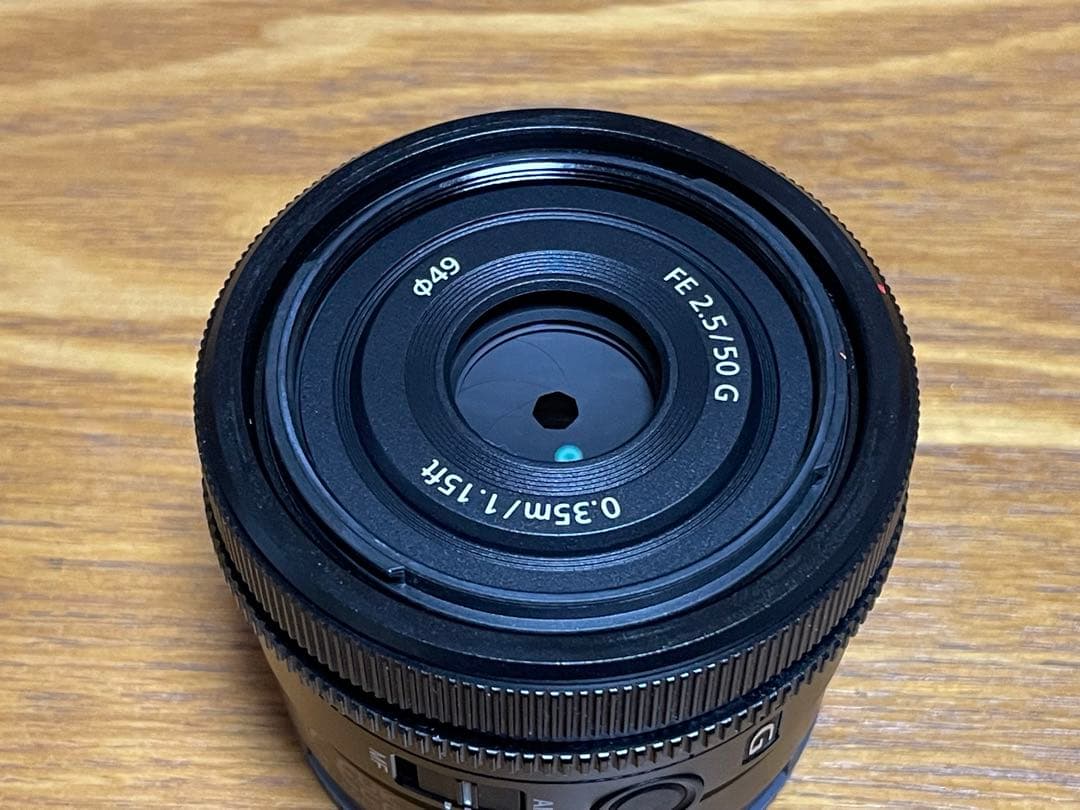 Sony FE 50mm F2.5 G SEL50F25G レンズ