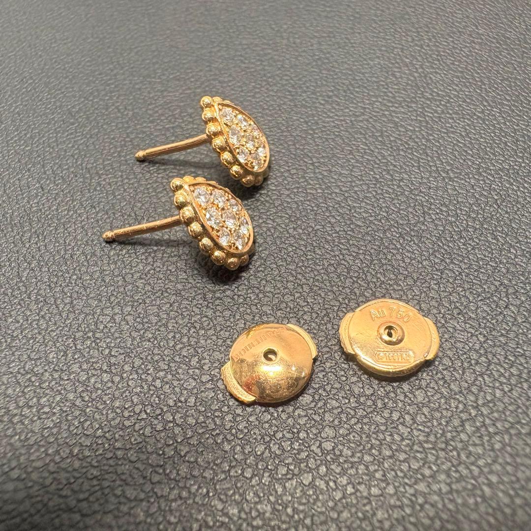 ブシュロン セルパンボエム スタッズイヤリング XS