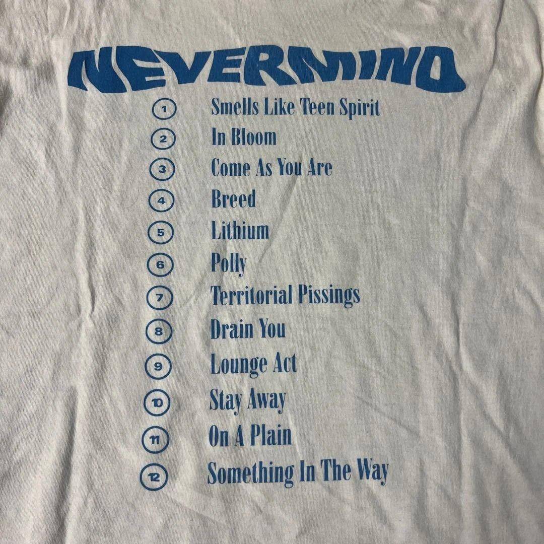 【希少】00's anvil NIRVANA NEVER MIND Tシャツ M