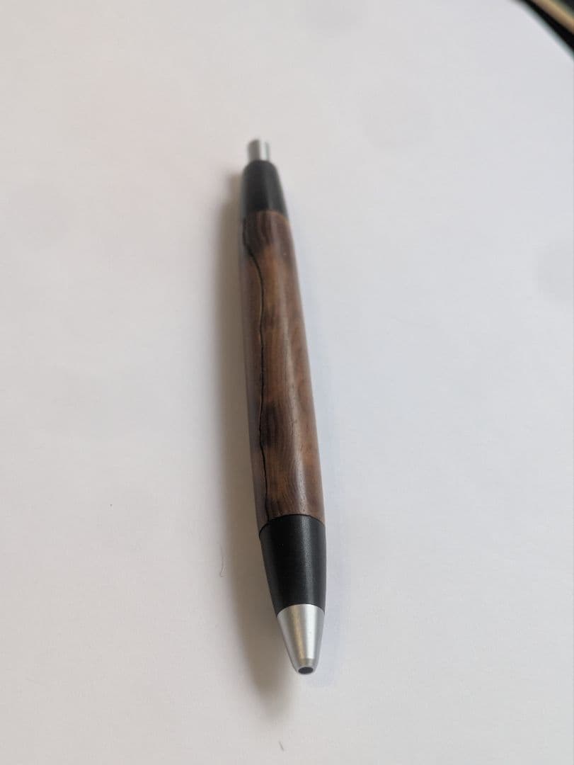 野原工芸　ボールペン　肥松金蘭杢　限定