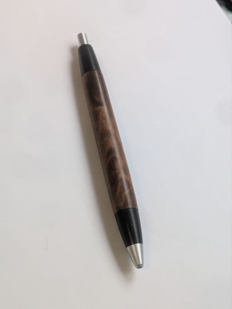 野原工芸　ボールペン　肥松金蘭杢　限定