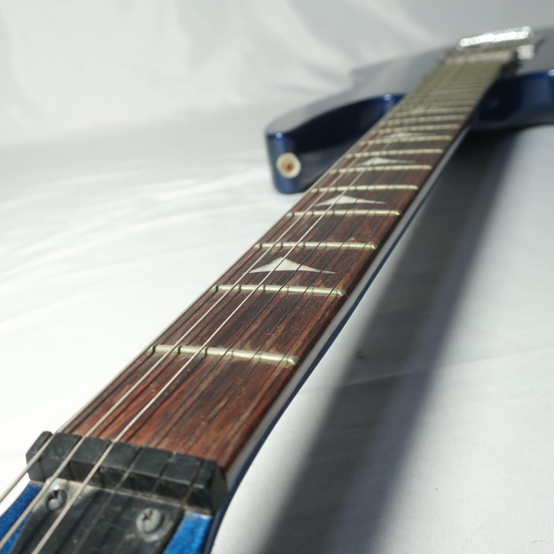 レフティ l D エレキギター オールブルー ケース付