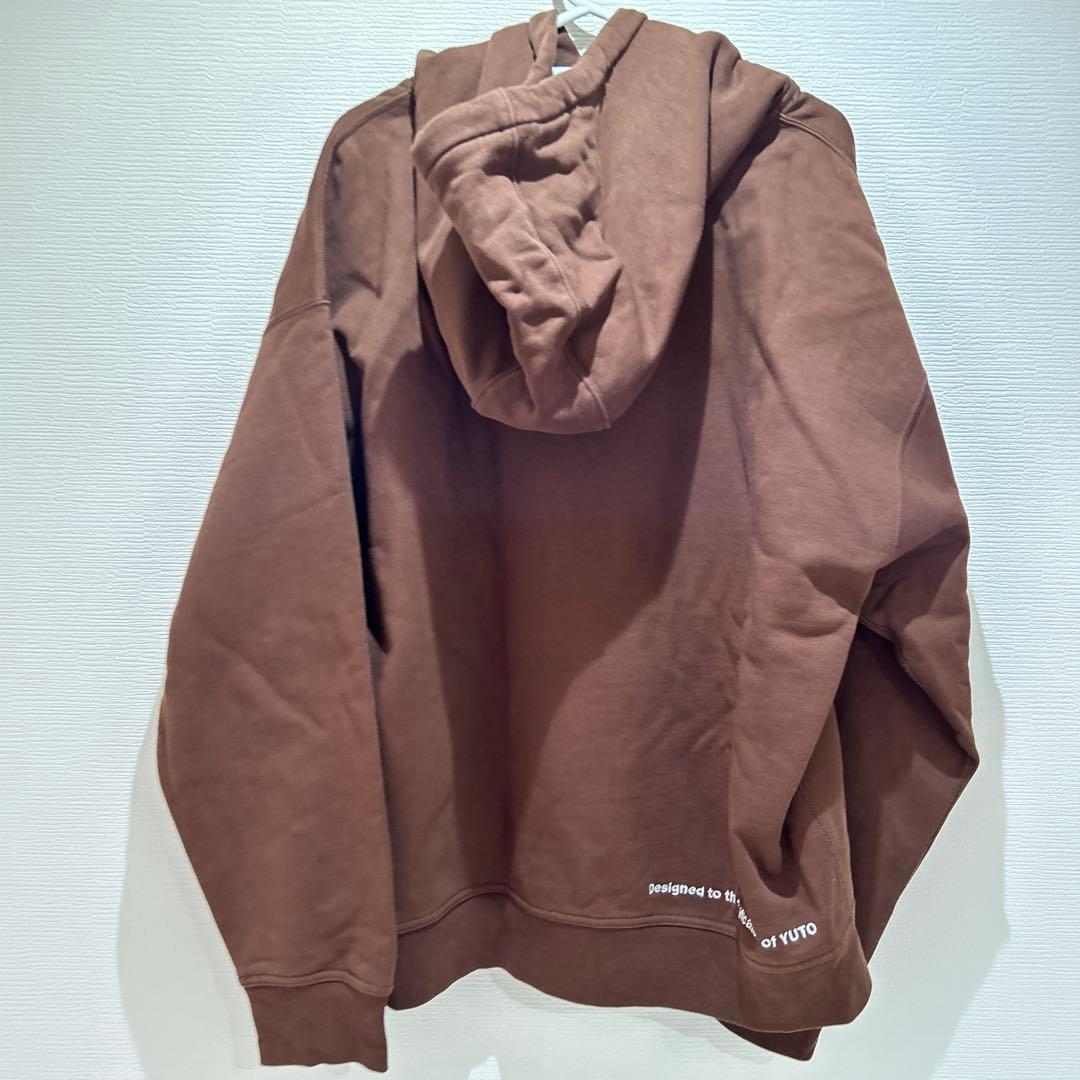 Nike SB ブラウン パーカー　堀米悠斗