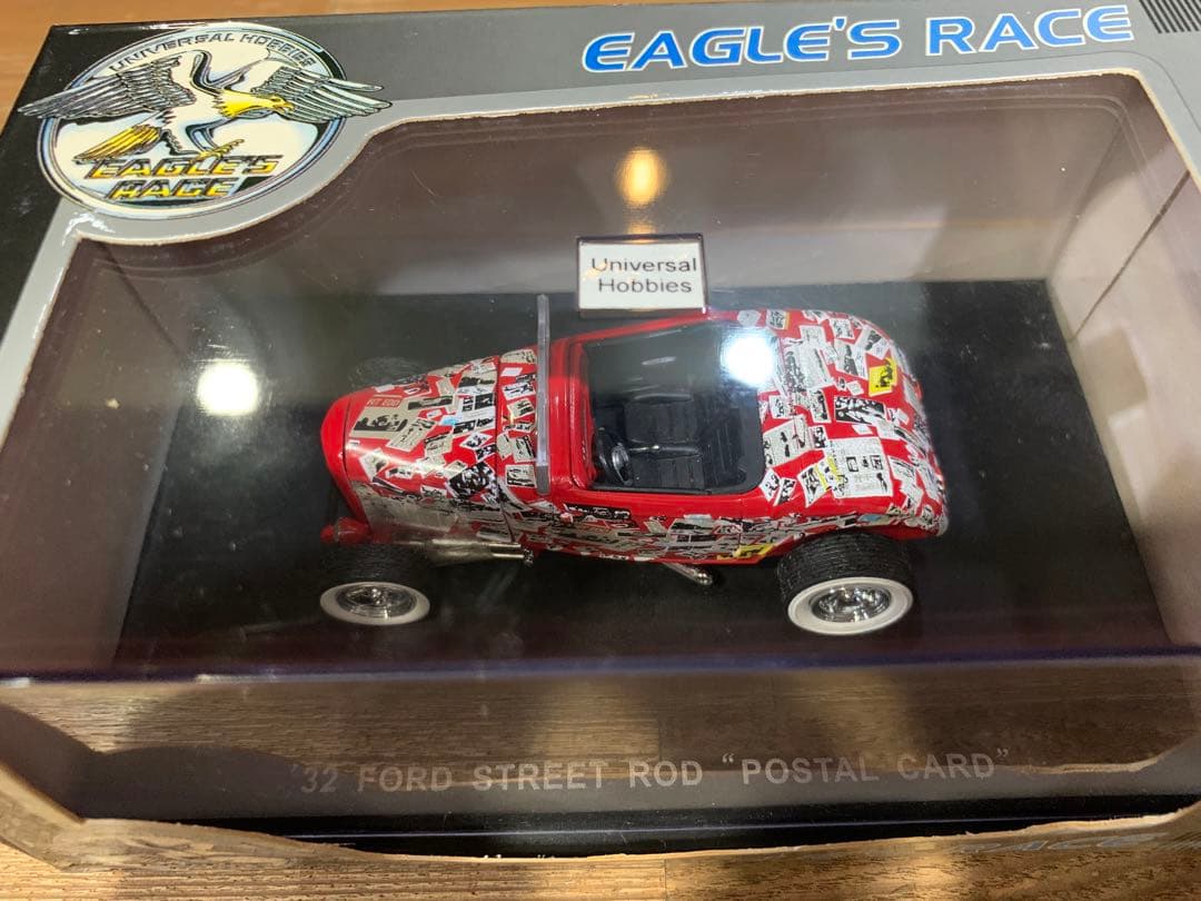 Ford street ROD POSTALCARD ミニカー　1/43