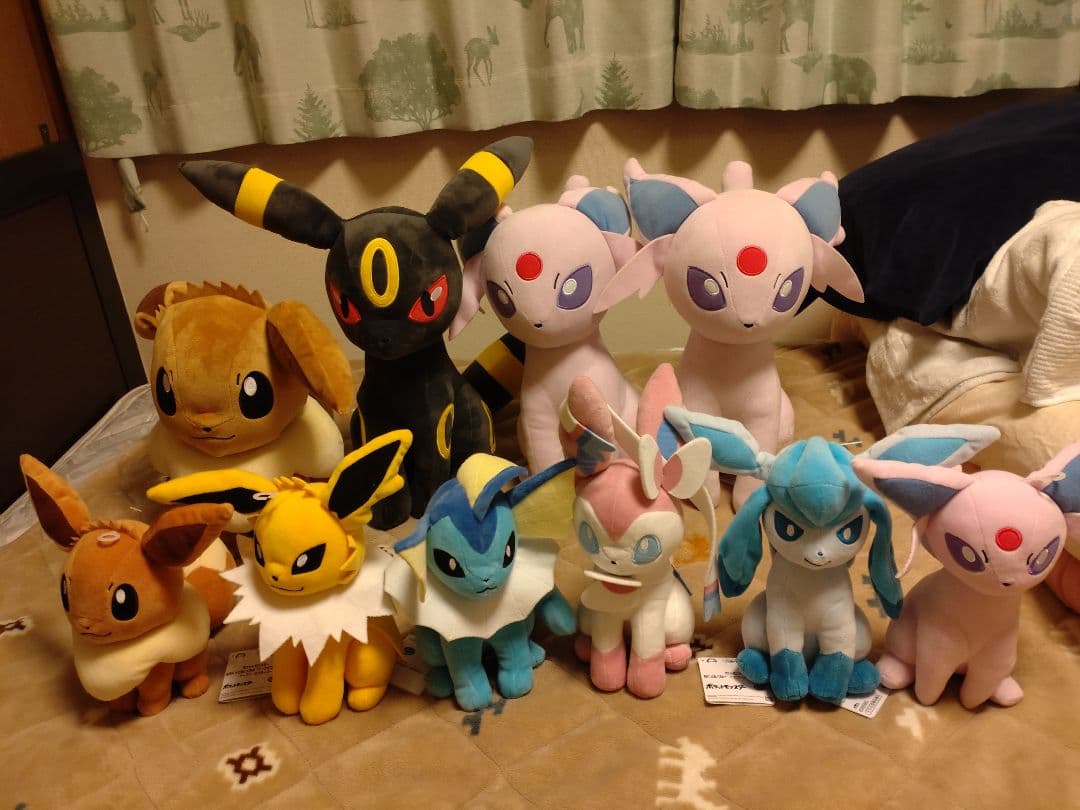未使用品　もふぐっとぬいぐるみ　イーブイフレンズ　プライズ品　10体まとめて