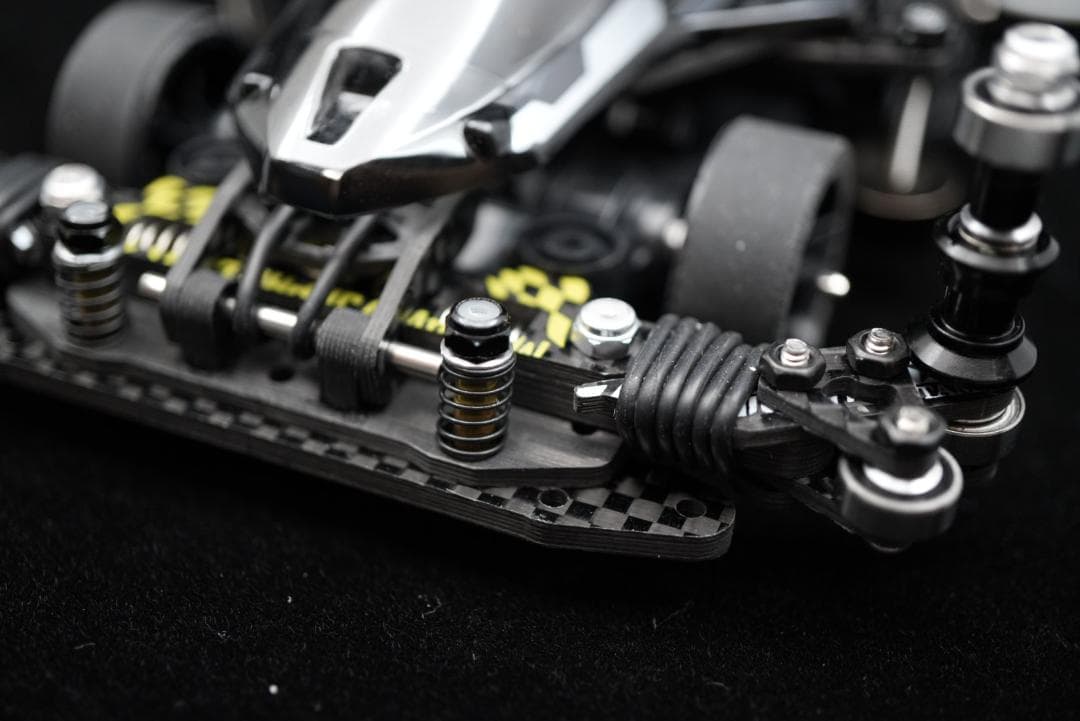 ミニ四駆 MSフレキ 完成マシン 漆黒機甲Ver.2 海外優勝仕様