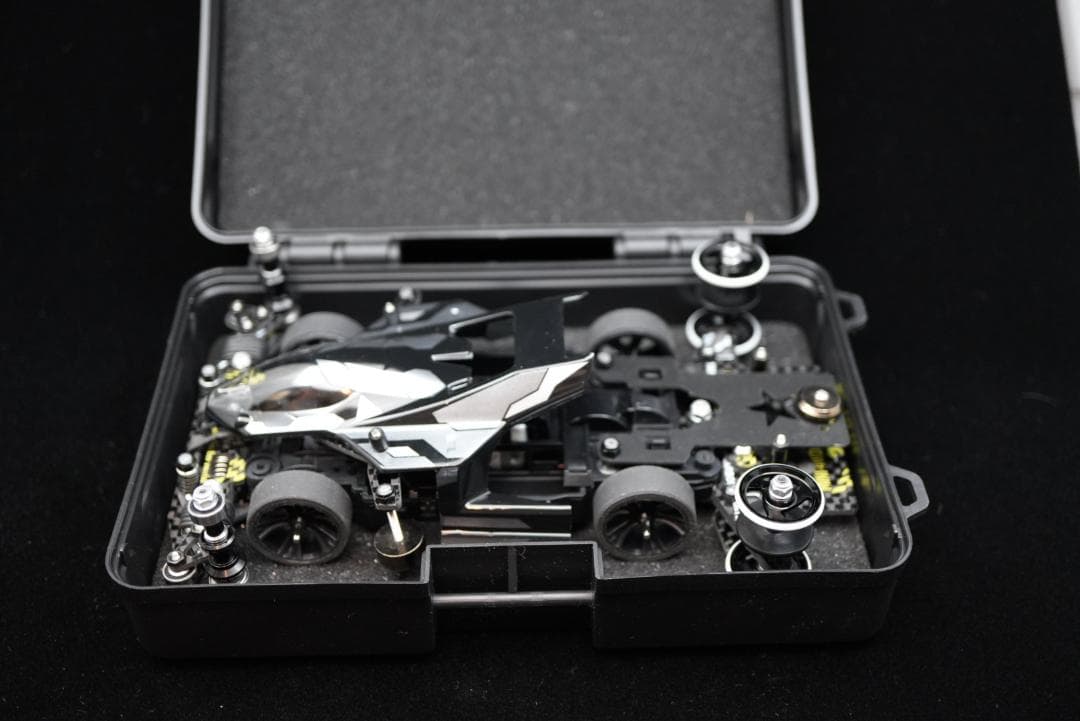 ミニ四駆 MSフレキ 完成マシン 漆黒機甲Ver.2 海外優勝仕様