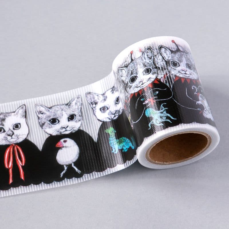 ヒグチユウコ CIRCUS 丸箱 養生テープ 11個 ギュスターヴ サーカス