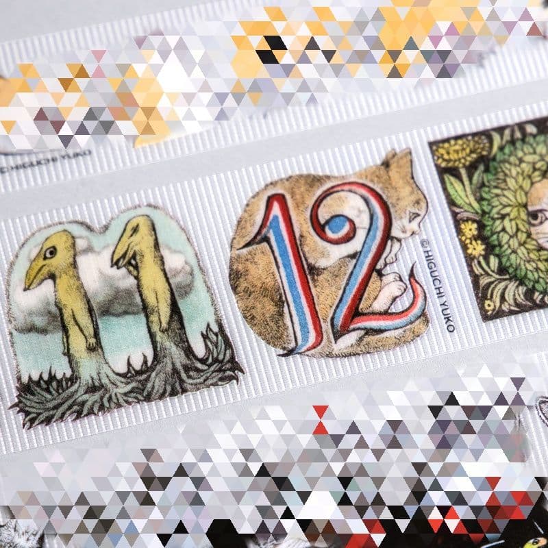 ヒグチユウコ CIRCUS 丸箱 養生テープ 11個 ギュスターヴ サーカス