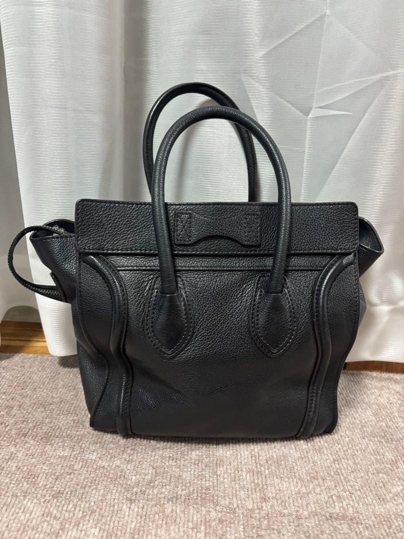 n*u様 【CELINE セリーヌ】ラゲージ マイクロ ブラック