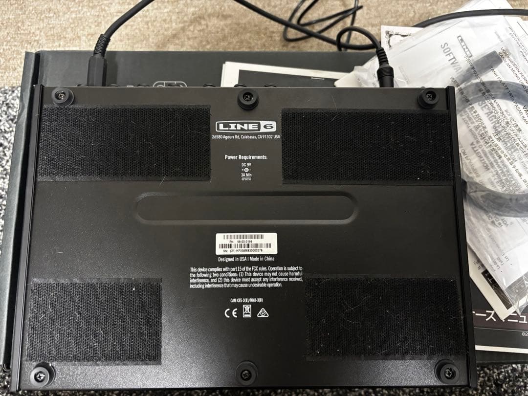 LINE 6 HX Effects エクスプレッションペダルEX1付属