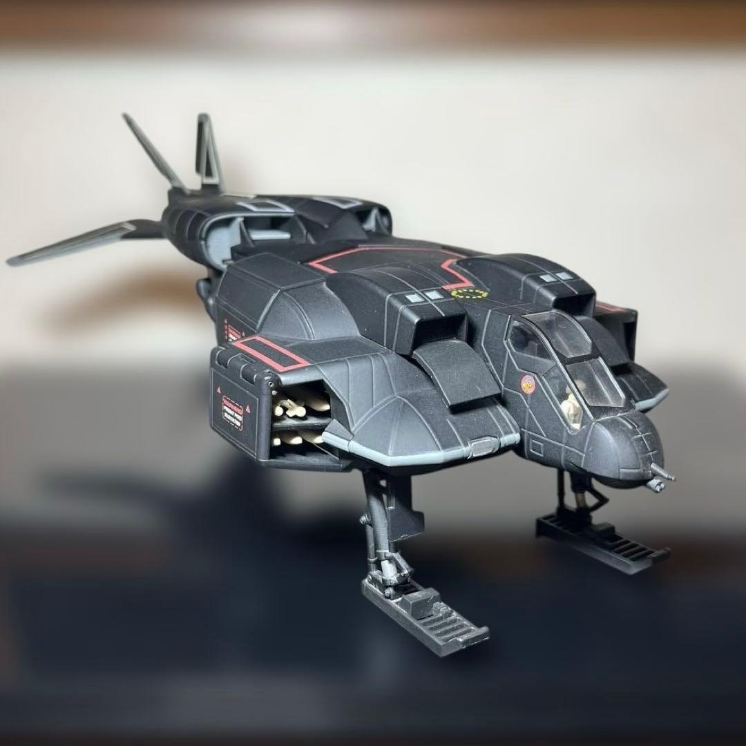 超レア❗️新世紀合金 1/72 エイリアンドロップシップ＃3 ブラックバージョン