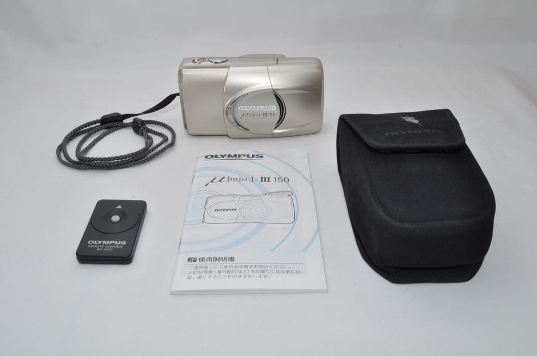 ☆美品☆ OLYMPUS オリンパス μ[mju:] Ⅲ 150 カメラ
