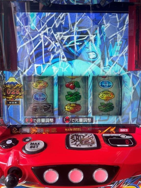 スマスロ実機　Ｌ押忍！番長４　Ａ３　メインパネル　簡易ユニットボリューム調整付