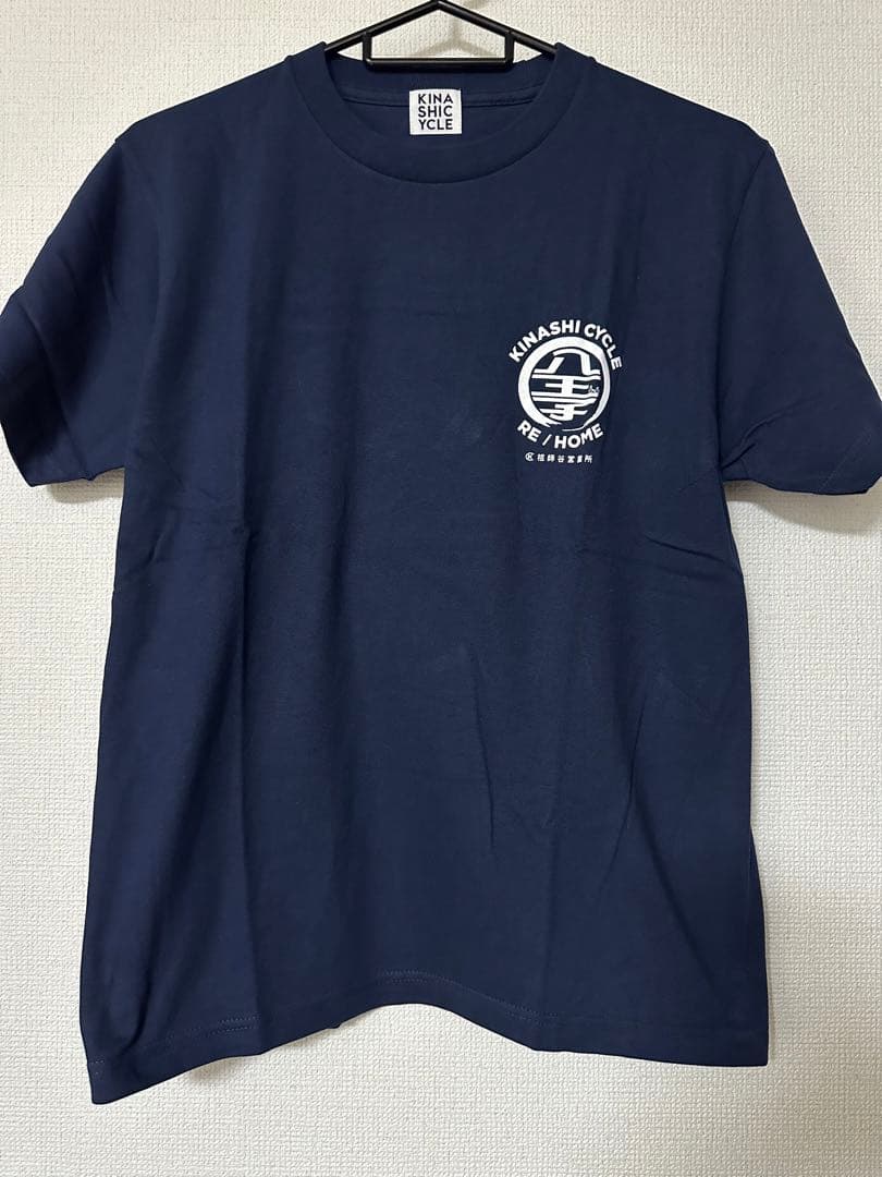 八王子リホーム×木梨サイクル　コラボTシャツ　メトロブルー　Sサイズ