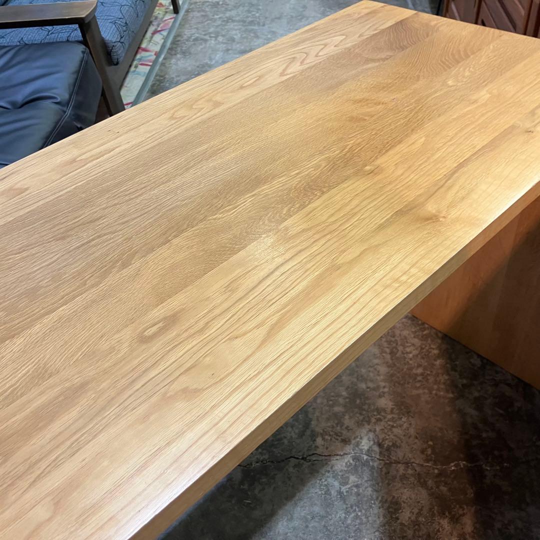 MUJI 無印良品 コの字デスク 廃盤 オーク材