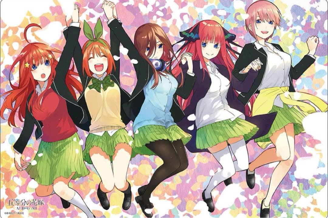 コミケ C105 五等分の花嫁 ブシロード ラバーマット スリーブ セット