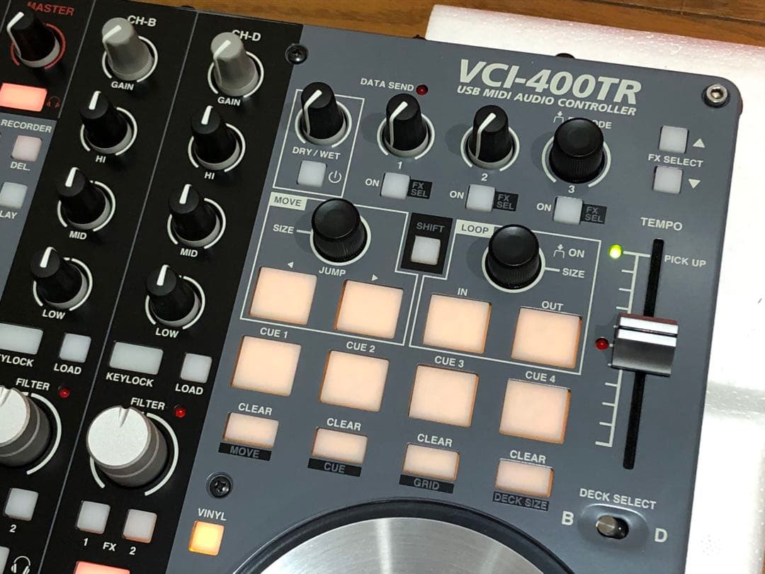 Vestax VCI-400TR DJコントローラー　新品-名機