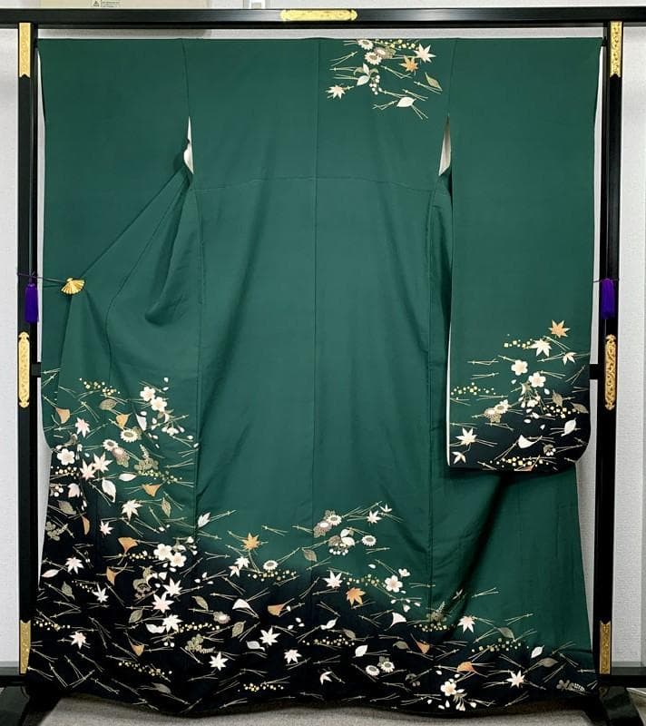 509z12.504y4.小物類.半衿.505u1.406v29〇振袖 緑