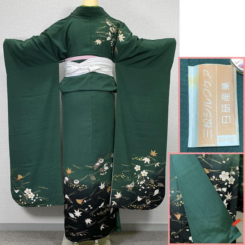 509z12.504y4.小物類.半衿.505u1.406v29〇振袖 緑