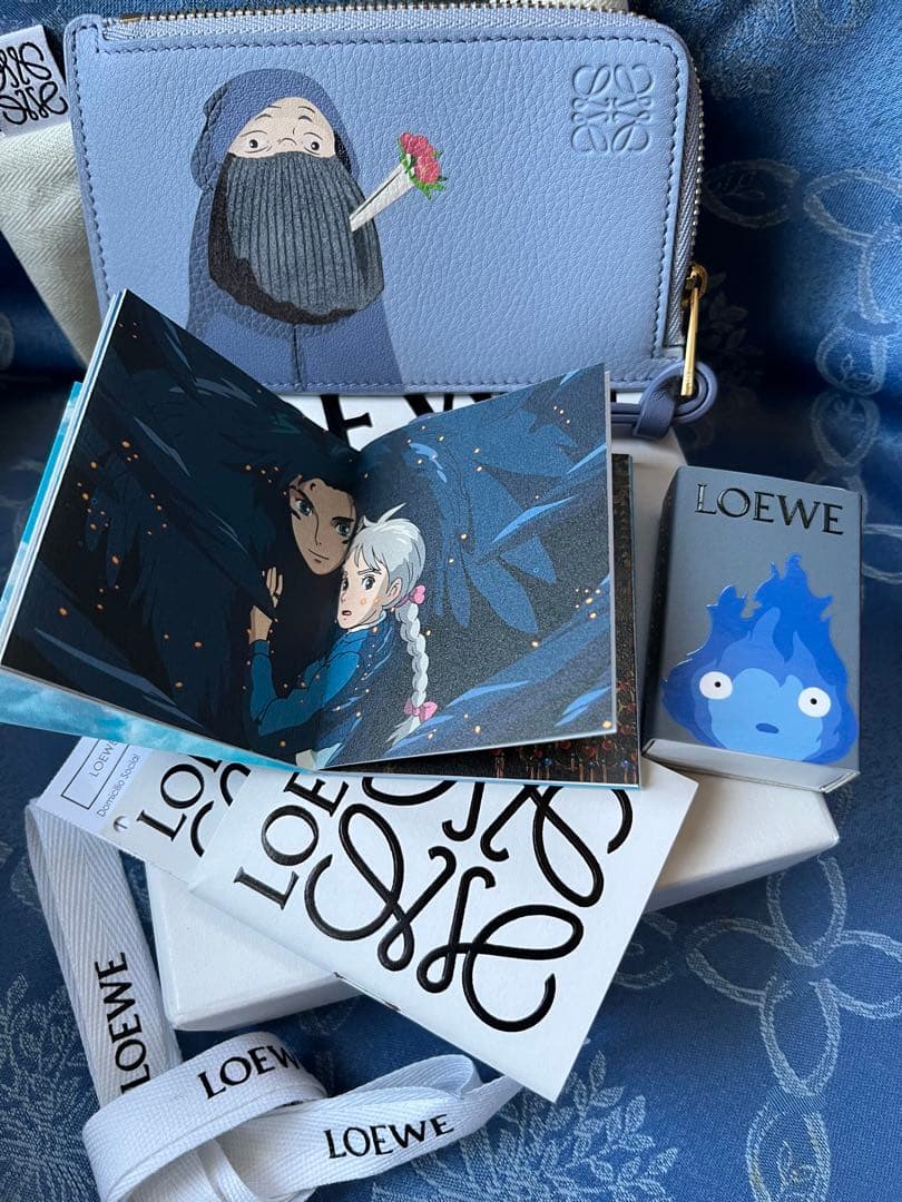 LOEWE ロエベ　ジブリ　ハウルの動く城　カードホルダー　マルクル