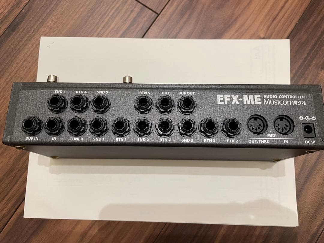 【レア・極美品】Musicom LAB EFX-ME スイッチャー