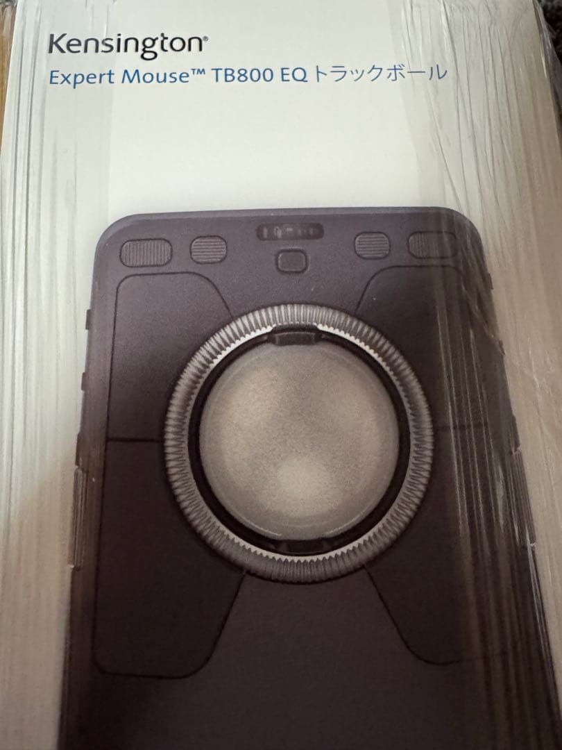 Kensington トラックボール TB800 EQ シルバー　【新品未開封】