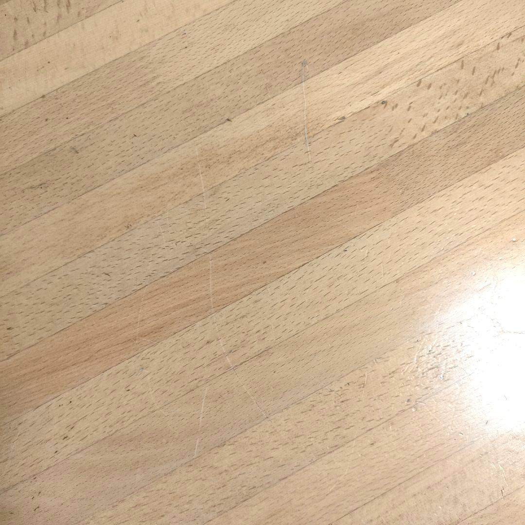 【ヴィンテージ】飛騨産業 ラウンドテーブル北欧テイスト 無垢材 ナチュラル