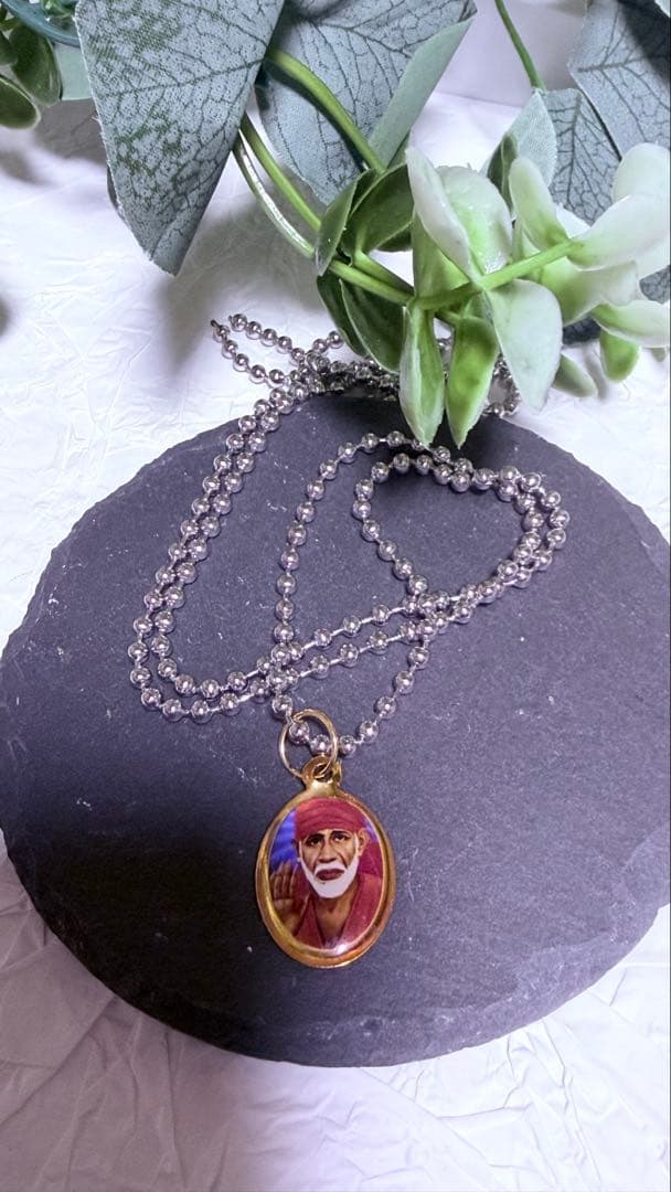 藤井風さん愛用 シルディ・サイババペンダント&クリシュナ神ペンダント 2本セット