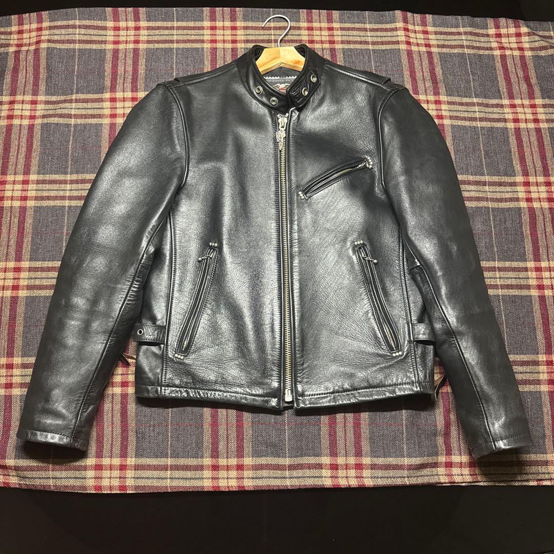 Σさま価格変更済　Harley-Davidson シングルライダースジャケット