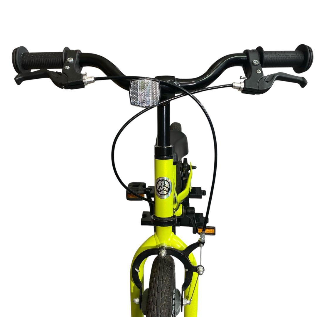 【美品】STRIDER 14X ライムイエロー キッズバイク 14インチ　限定色