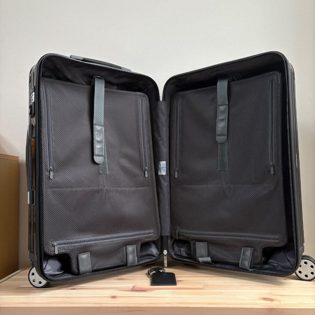 美品　RIMOWA SALSA DELUXE 58L BLACK キャリーケース