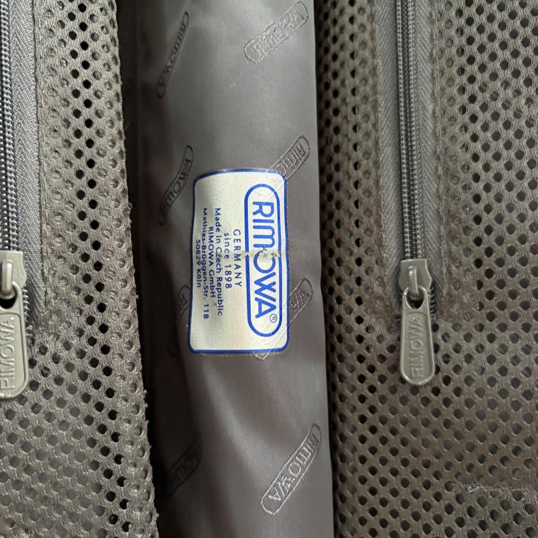 美品　RIMOWA SALSA DELUXE 58L BLACK キャリーケース