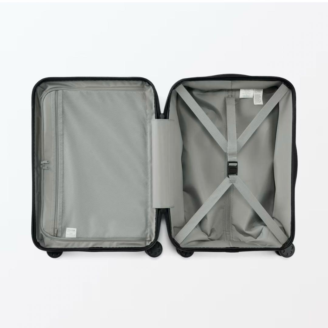 無印良品　バーを自由に調節できるハードキャリーケース　36L ホワイト